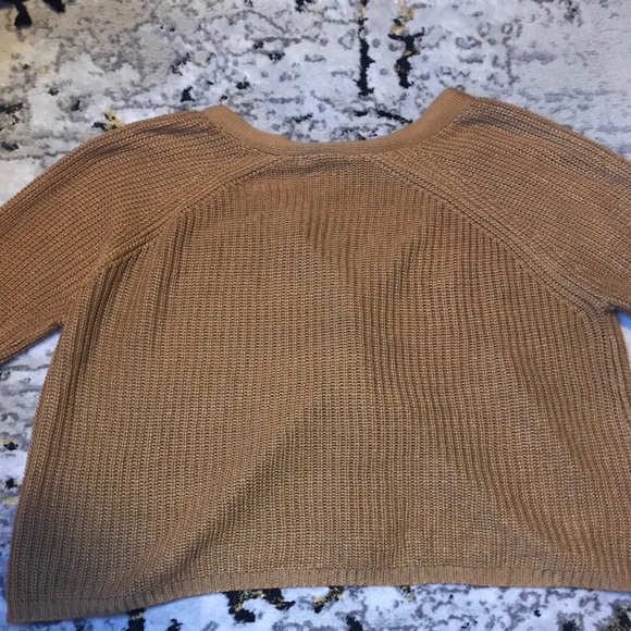 Light brown button up sweater - Picture 3 of 3